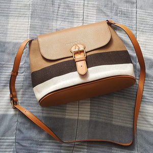 Authentic Burberry  Small Gowan Crossbody Bag